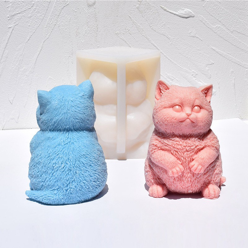 Soap Making Animal Fat - Силиконовая форма для свечей 3D «Толстый