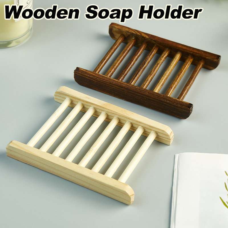 Soap Dish Draining - Деревянный поднос для мыльницы, держатель для