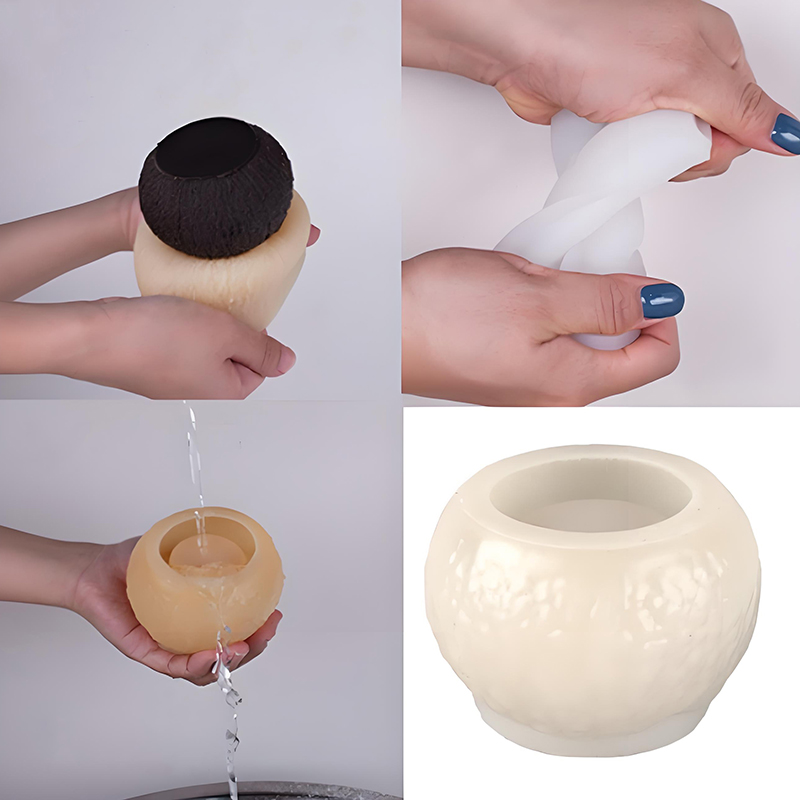Soap Making Party - 3D имитация кокоса, силиконовая форма, ароматерапевтическая