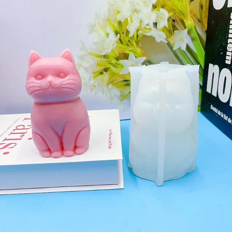 Soap Making Animal Fat - 3D-форма для свечей в виде толстого