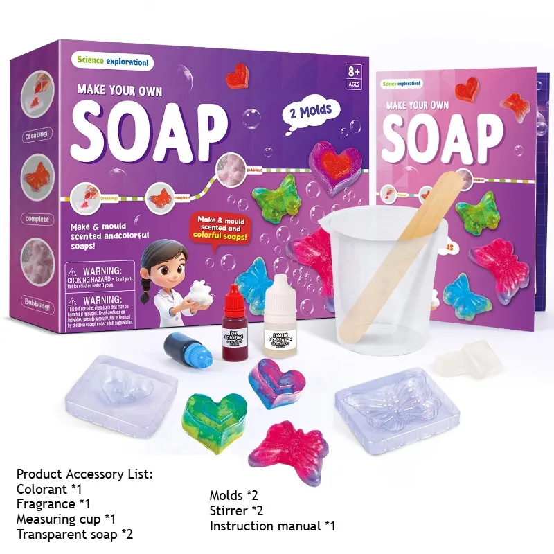 Набор для создания мыла своими – обзор и цена Soap Making Game