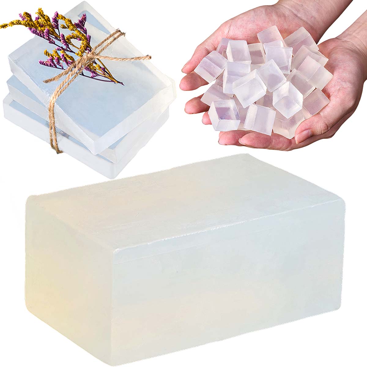 Прозрачная белая глицериновая  – обзор и цена Soap Making Glycerin