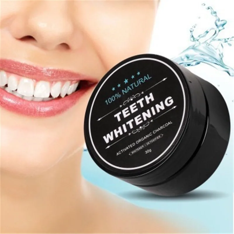 30 г отбеливающий зубной порош – обзор и цена Activated Charcoal Powder