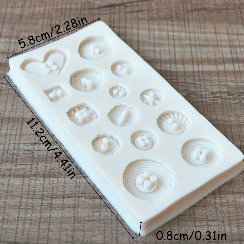 Силиконовая форма для пуговиц, – обзор и цена Soap Making Party