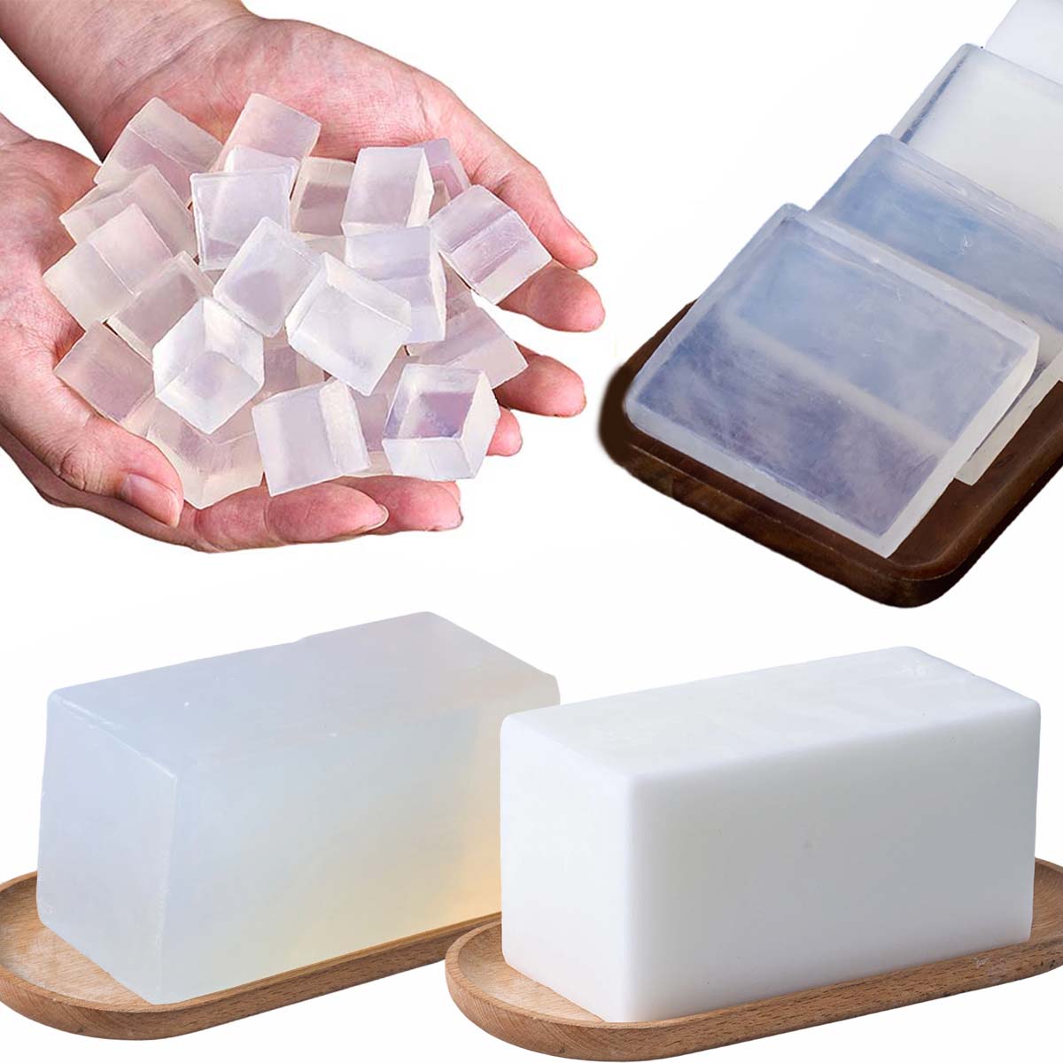 1000 г г глицериновая мыльная  – обзор и цена Soap Making Glycerin