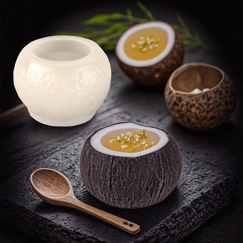 3D имитация кокоса, силиконова – обзор и цена Soap Making Party